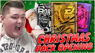 THIS CHRISTMAS PACK OPENING WAS INSANE! | NHL 24