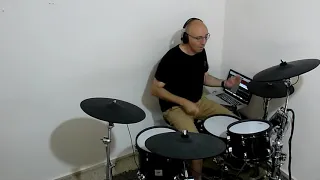 TOTO - Hold The Line -  Drum Cover