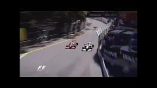 Formula 1 Monaco 2011 - Hamilton overtaking Schumacher