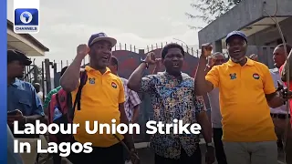 Workers Join Labour Strike In Lagos, Shut Down Govt. Offices
