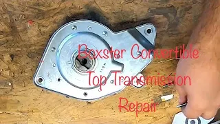 987 Porsche Boxster Convertible Top Transmission Repair. It's not that hard!