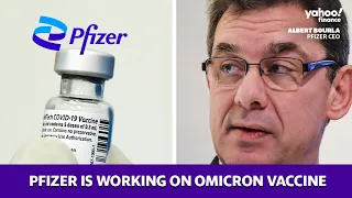 Pfizer CEO says Omicron vaccine will be ready in March