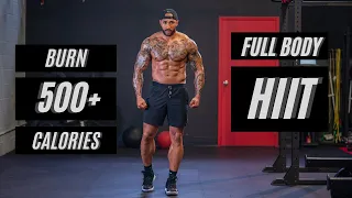 BURN 500+ CALORIES with that New Full Body HIIT | 21 min. | w/Dumbbells