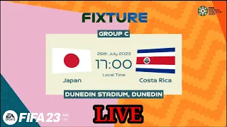 JAPAN VS COSTA RICA I FIFA WOMEN's WORLD CUP | FIFA LIVE | FIFA 23 | PS5