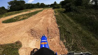 Pit Bike Track On The TTR 125