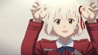 Chisato meow | Lycoris Recoil Episode 8 リコリス・リコイル