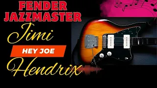 Jimi Hendrix Fender Jazzmaster Hey Joe