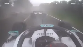 George Russell Onboard Start 2022 Imola GP