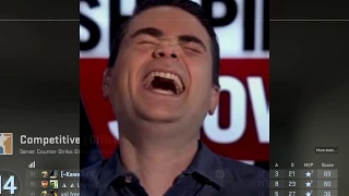 BEN SHAPIRO USES AUTO SNIPER ON CS:GO OFFICE FOR LAST ROUND SAVE