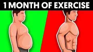 What happens to your body when you exercise every day for 1 month