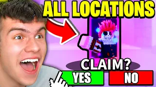 How To FIND ALL 9 JIRO CARD LOCATIONS IN Roblox Death Ball! Card Hunt Event! EVERY POSSIBLE LOCATION