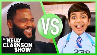 Adults Vs. Kids Spelling Competition: Anthony Anderson & Kelly