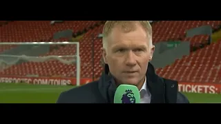 We need to stop seeing these appologies all the time Paul Scholes Post match Liverpool vs Man utd