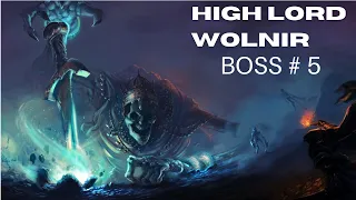 Dark Souls 3 - How to kill High Lord Wolnir Boss Fight (Boss #5)