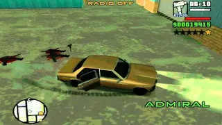 How to get BP/EP/FP/CP/MP Admiral from You've Had Your Chips - GTA SA