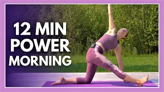 12 min Morning Power Yoga - CORE STRENGTH