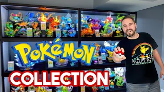 HUGE!!!  POKEMON ⛔️ Statue Collection 2021 🔥💧🍀 Room Tour Showcase