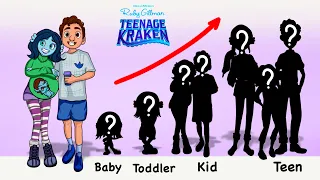 Ruby Gillman, Teenage Kraken Growing Up Into 2D Compilation | Cartoon Wow