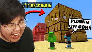 Gw Pake /RAKSASA Untuk Bikin Temen Gw Pusing di Minecraft