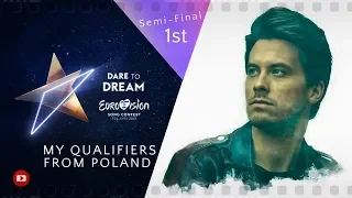 Eurovision 2019: Semi-Final 1st | MY QUALIFIERS - BEFORE the live show (random order) | еуровисион