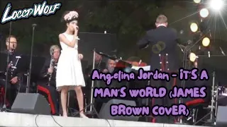 It's a Man's World - Angelina Jordan (James Brown Cover) REACTION PART 1