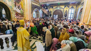 У Неділю всіх святих Предстоятель звершив Божественну літургію у Києво-Печерській Лаврі