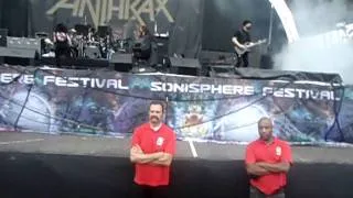 Anthrax playing Refuse/Resist Sonisphere France 2011