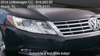 2014 Volkswagen CC 2.0T Sport for sale in Miami, FL 33144 at