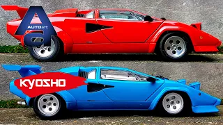 Comparison 1/18 AUTOart vs. Kyosho Lamborghini Countach | Scale Diecast Model Car