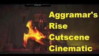Aggramar's Rise Cinematic Sargeras World of Warcraft Patch 7 3 Shadow of Argus