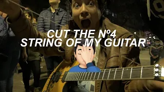 Zombie - 7:12 / Amazing CUT THE Nº4 STRING OF MY GUITAR ​And still keep playing