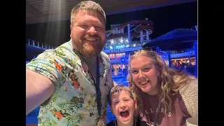 Carnival Vista Cruise Day #1:Part #1: Checking out the ship, Camp Ocean Check-In, Lunch at Cuccina