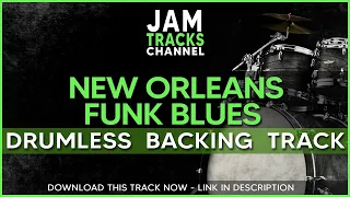 New Orleans Funk Backing Track - Drumless Jam Track