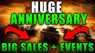 HUGE Anniversary!! World of Tanks Console NEWS