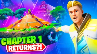 Fortnite Chapter 1 POI's RETURN!? (Mothership Update)