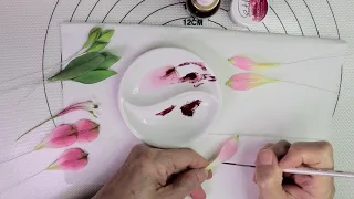 Alstroemeria sugar flower Part 3 ~ colouring & assembling