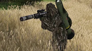 Sniper using Javelin Missile to destroy Russian Tanks | ARMA3 | MilSim