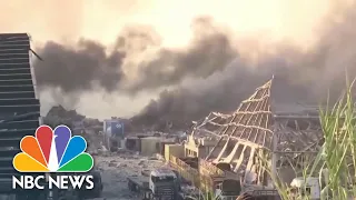 At Least 50 Dead in Beirut After Massive Explosion Causes Widespread Damage | NBC News NOW