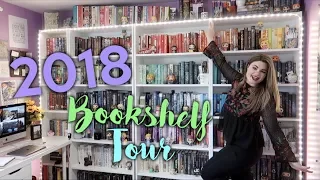 BOOKSHELF TOUR | 2018 (600+ books!!!)