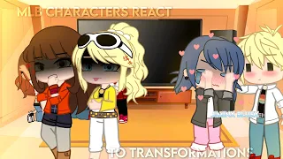 `~•MLB Characters react to transformations°🐞🐈‍⬛||READ PINNED COMMENT!😐||