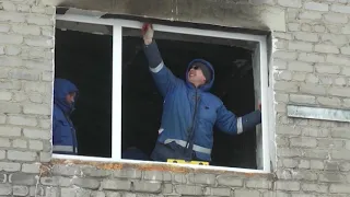 В Петропавловске приступили к восстановлению общежития, пострадавшего от огня