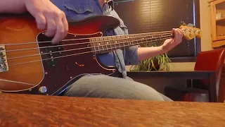 While My Guitar Gently Weeps. The Jeff Healey Band. Bass cover.