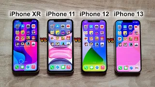 iPhone 13 vs iPhone 12 vs iPhone 11 vs iPhone XR Speed Test in 2022🔥 | Crazy Results!😍 (HINDI)