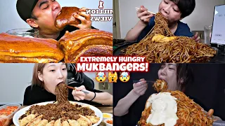 MUKBANGERS EATING LIKE THERE'S NO TOMORROW! 😵🤯😵