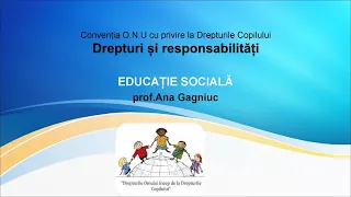 Drepturi și responsabilități