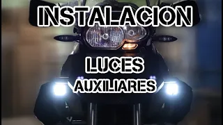 Instalación Luces Auxiliares moto R1200GS