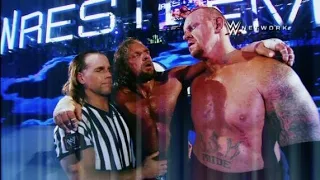 UNDERTAKER VS HHH hell in a cell highlights/end of an ERA