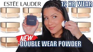 *new* ESTEE LAUDER DOUBLE WEAR SHEER LOOSE POWDER + 12 HR WEAR TEST *oily skin* | MagdalineJanet