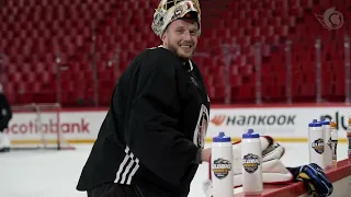 Anton Forsberg Mic'd up in Stockholm