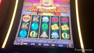 UP TO $50 spins on Happy & Prosperous